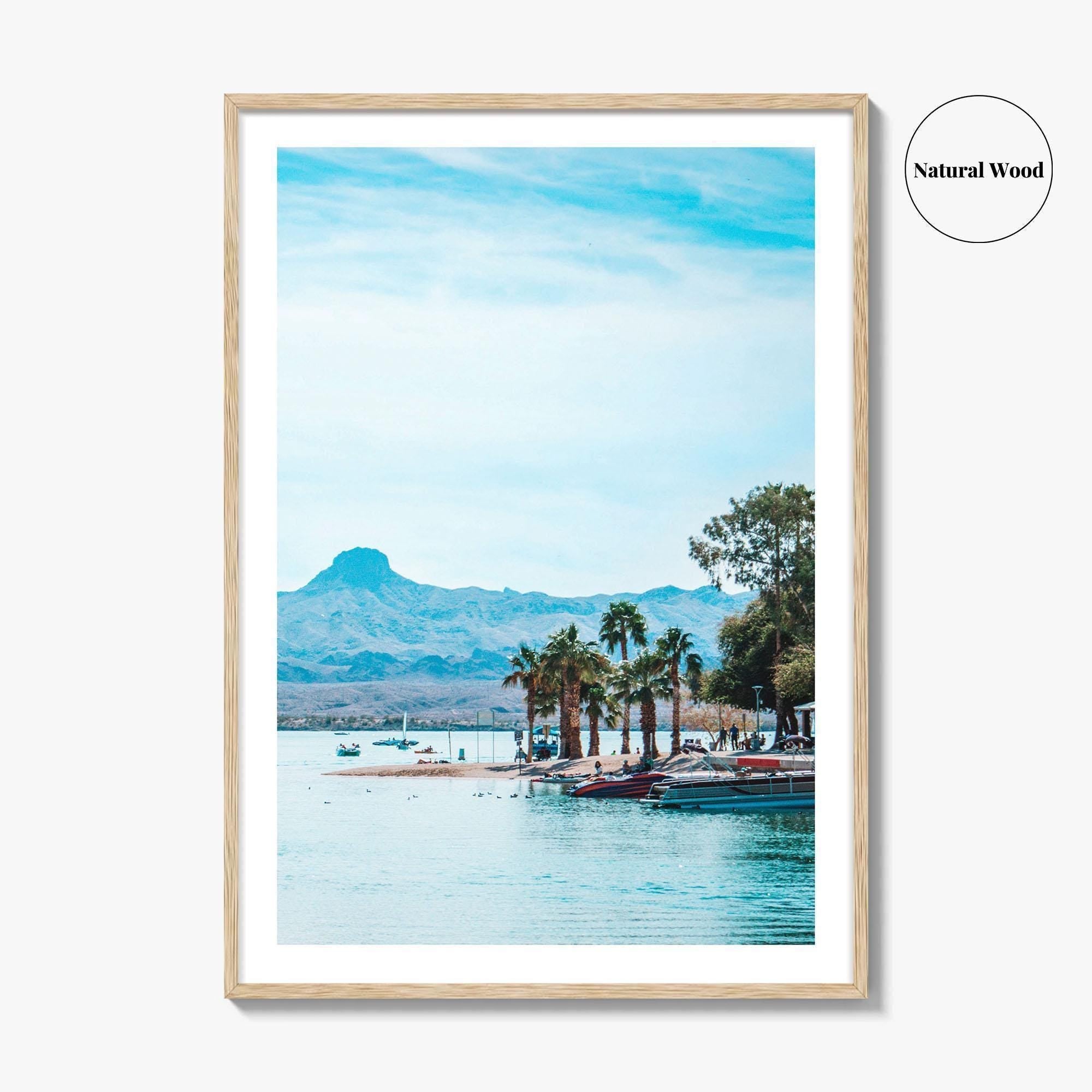 Lake Havasu City Fine Art Photo Print, Arizona Wall Poster, Hot Air Balloons