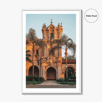Balboa Park Fine Art Photo Print, San Diego California, Historic Building Wall Decor