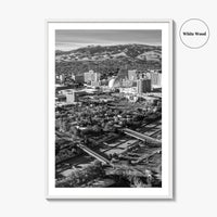Reno Black and White Fine Art Photo Print, Nevada Casino Poster, USA Art