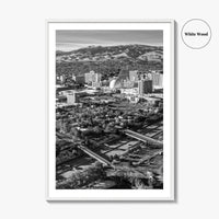 Reno Black and White Fine Art Photo Print, Nevada Casino Poster, USA Art