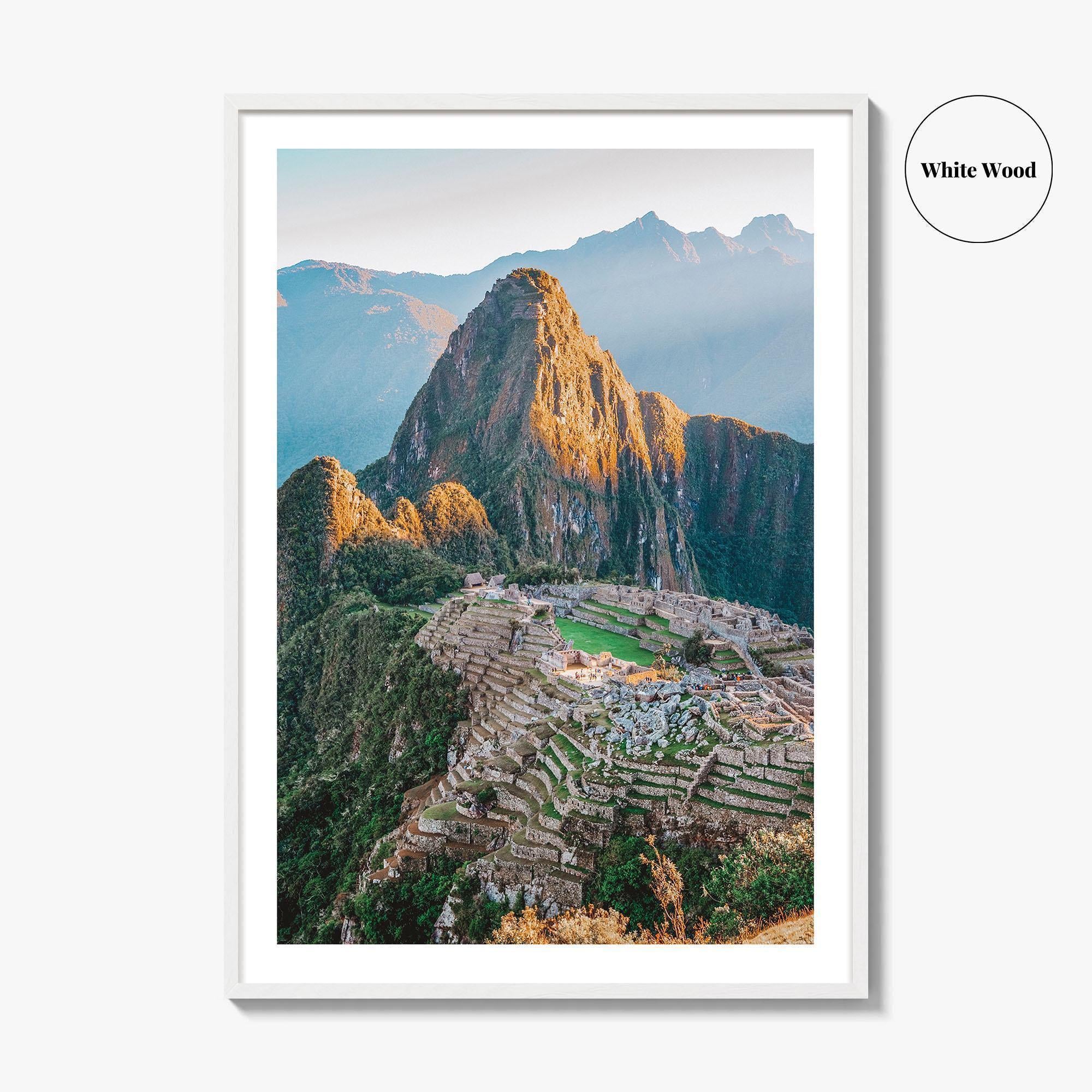 Machu Picchu Fine Art Photo Print, Peru, Cusco, Inca Ruins Wall Poster