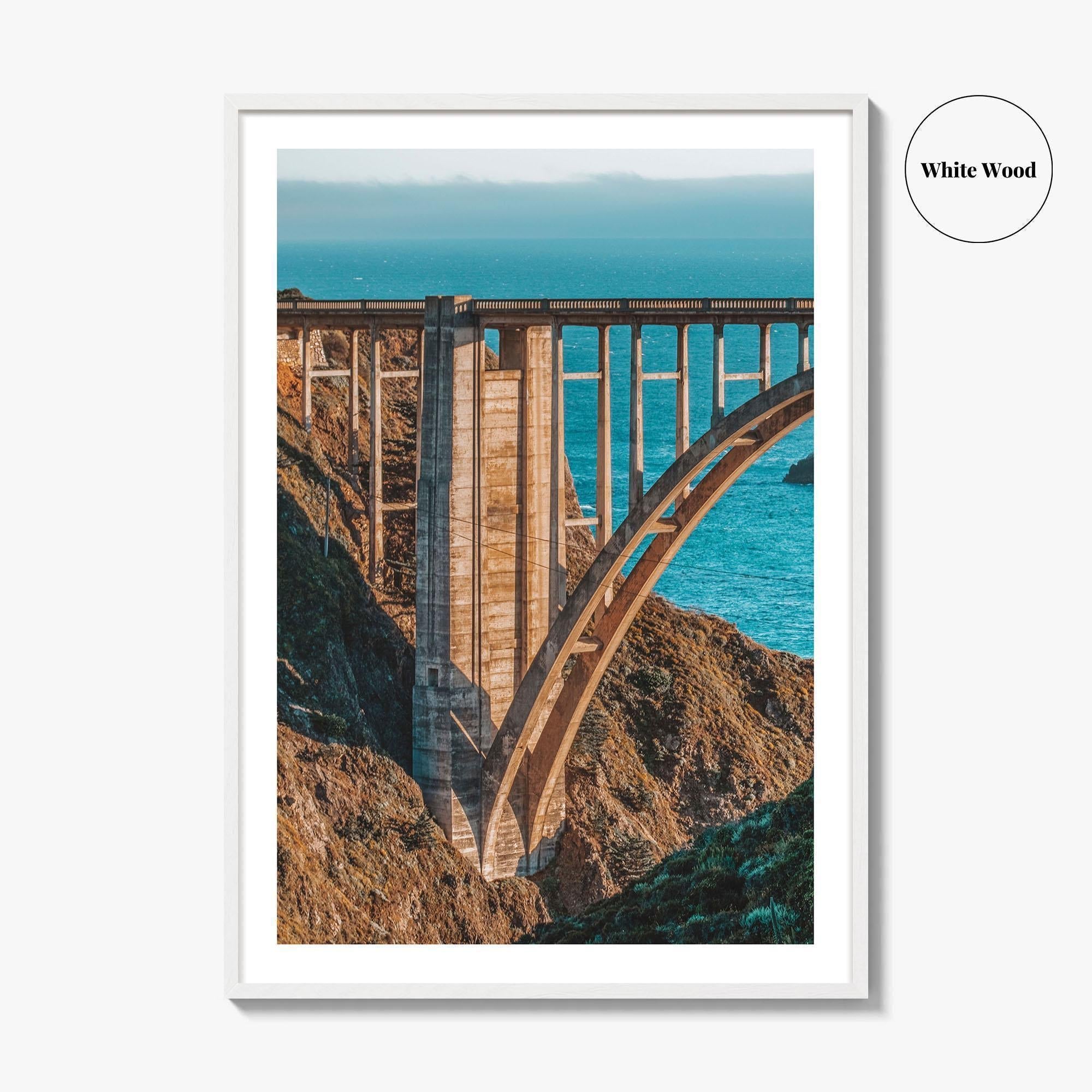 Bixby Creek Bridge Fine Art Photo Print, Big Sur California, Highway 1, Monterey County