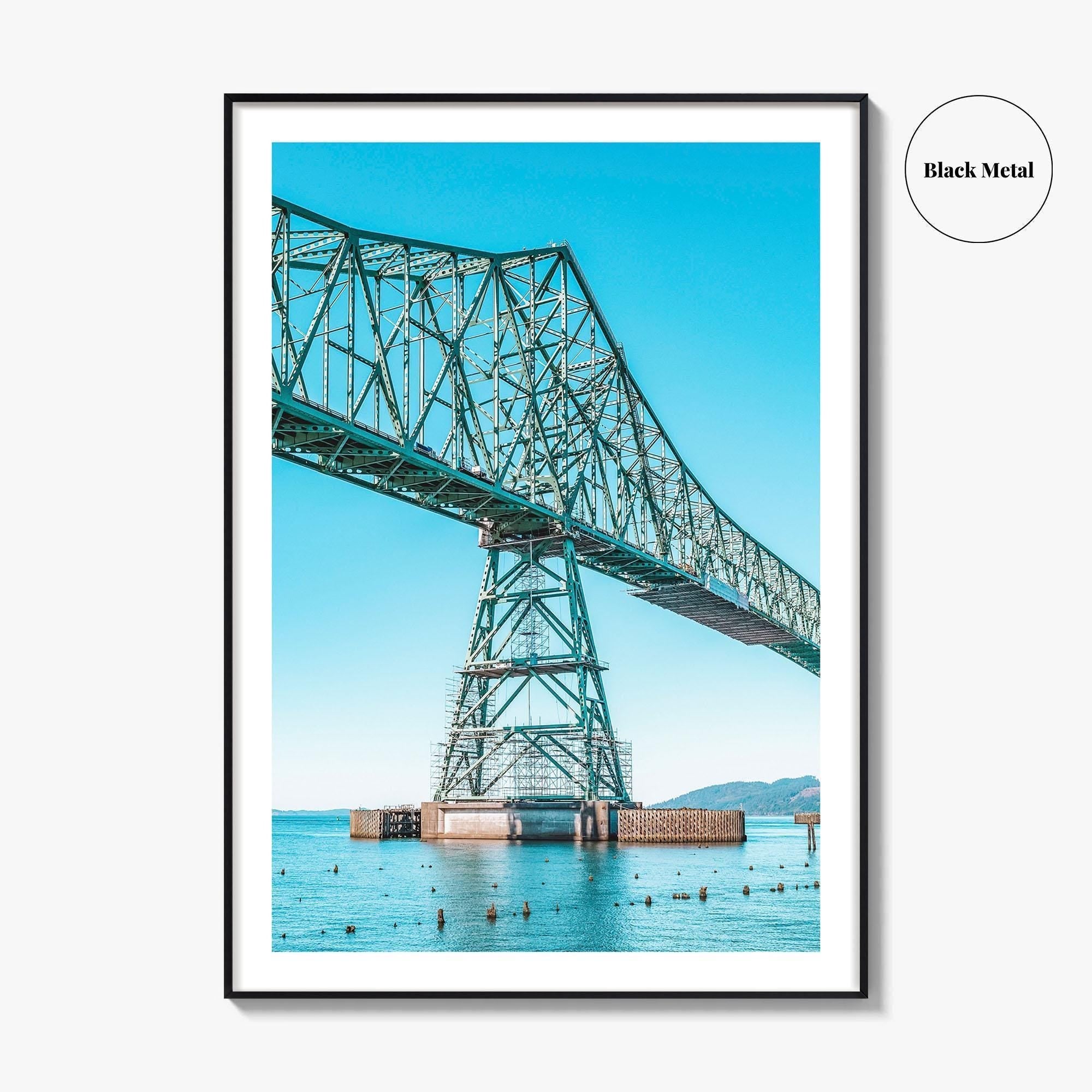 Astoria Fine Art Photo Print, Astoria-Megler Bridge, Oregon Poster, Columbia River