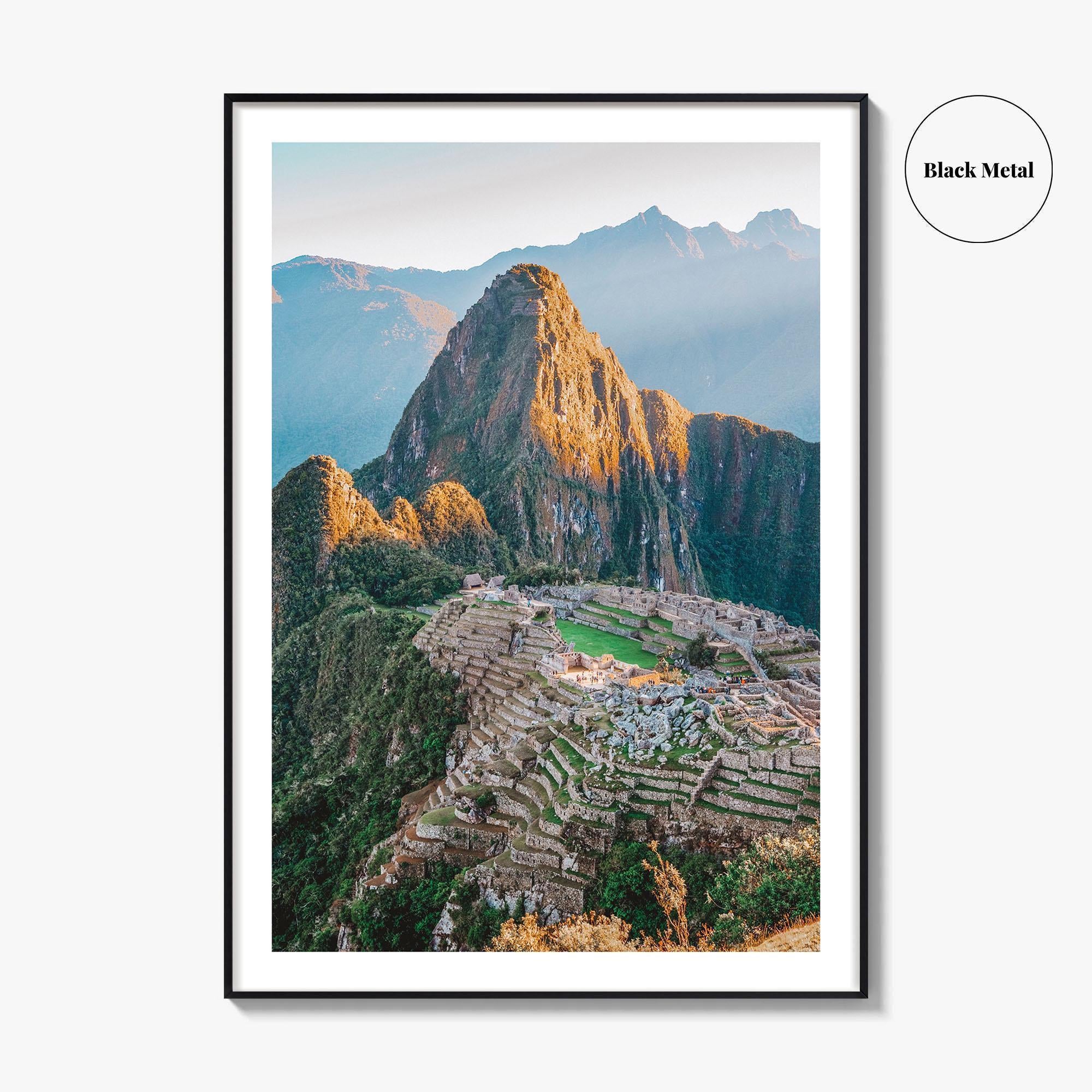 Machu Picchu Fine Art Photo Print, Peru, Cusco, Inca Ruins Wall Poster