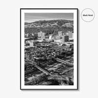 Reno Black and White Fine Art Photo Print, Nevada Casino Poster, USA Art