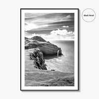 Ireland Black and White Fine Art Photo Print, Irish Coast, Wall Poster