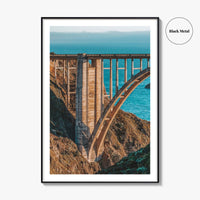 Bixby Creek Bridge Fine Art Photo Print, Big Sur California, Highway 1, Monterey County