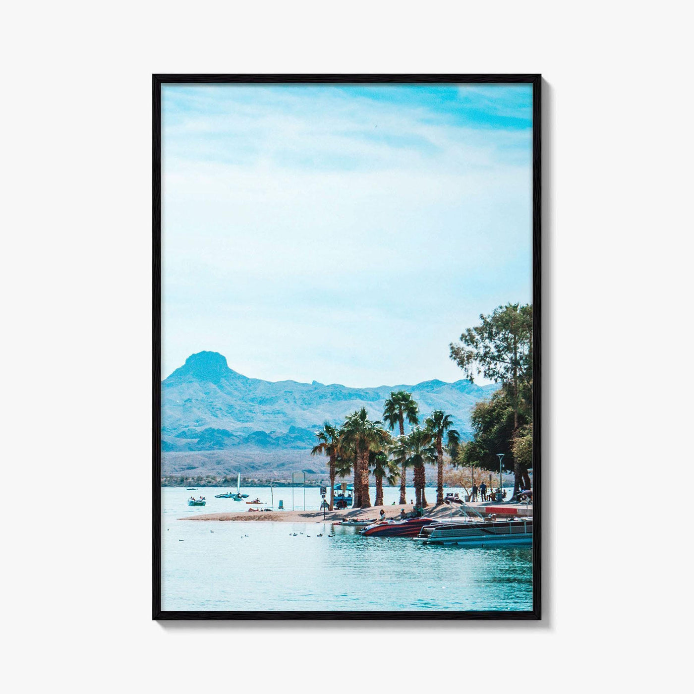 Lake Havasu City Fine Art Photo Print, Arizona Wall Poster, Hot Air Balloons