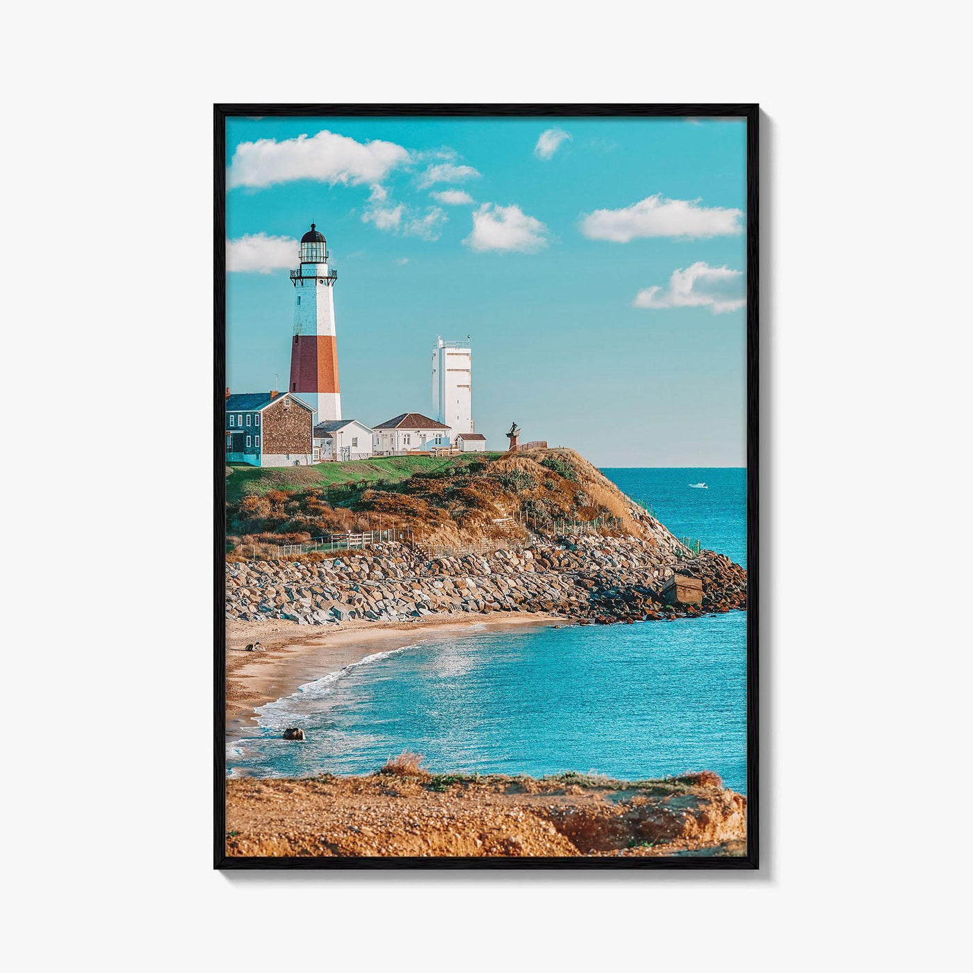 Montauk Fine Art Photo Print, Lighthouse Beach, Long Island, New York, NY, USA Poster