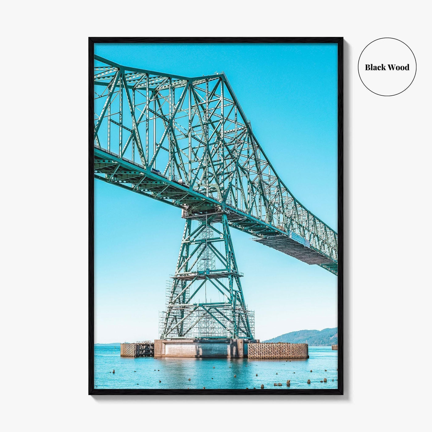 Astoria Fine Art Photo Print, Astoria-Megler Bridge, Oregon Poster, Columbia River