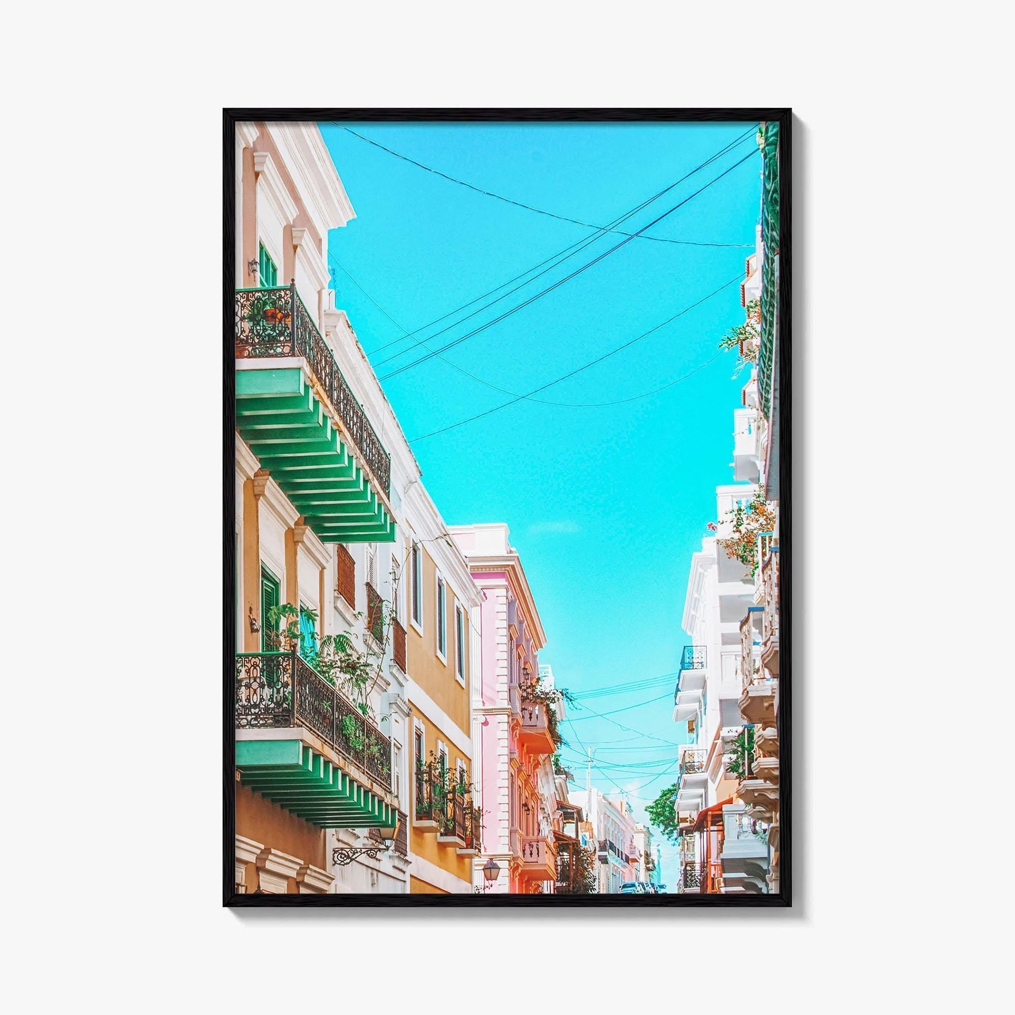 San Juan Fine Art Photo Print, Puerto Rico Wall Poster, Caribbean