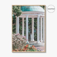 Chapel Hill Fine Art Photo Print, Old Well, UNC, North Carolina Wall Poster