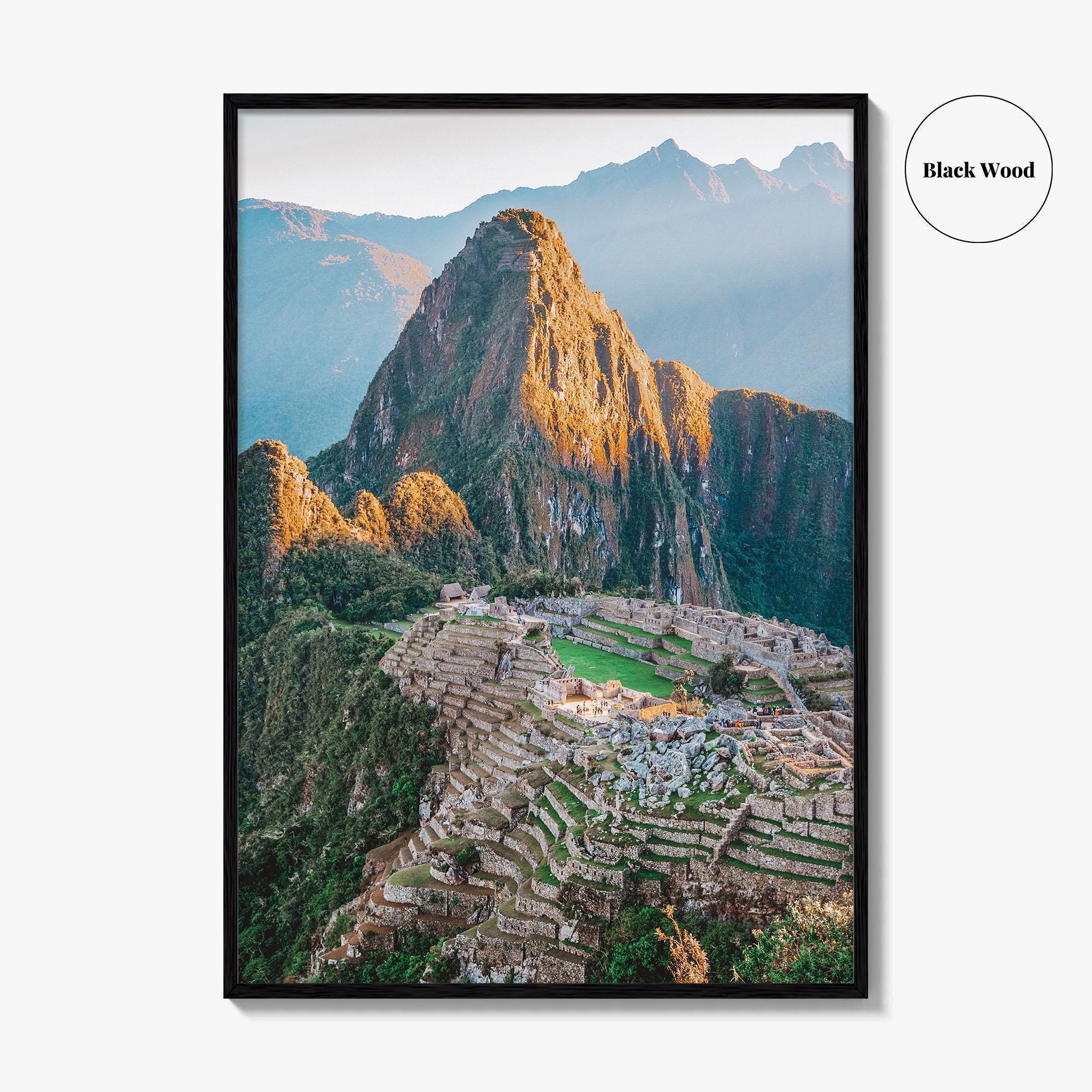 Machu Picchu Fine Art Photo Print, Peru, Cusco, Inca Ruins Wall Poster