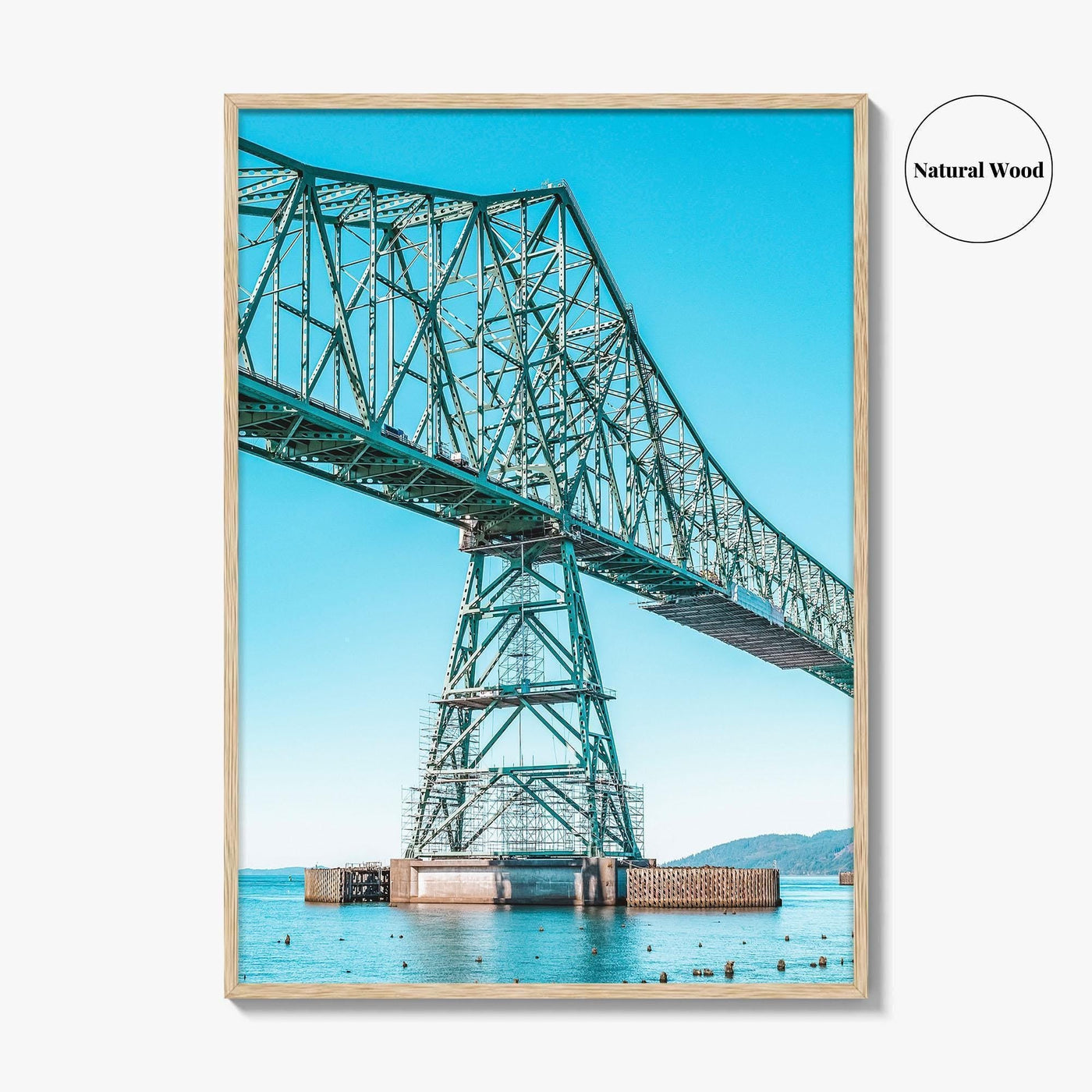 Astoria Fine Art Photo Print, Astoria-Megler Bridge, Oregon Poster, Columbia River