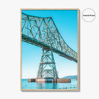 Astoria Fine Art Photo Print, Astoria-Megler Bridge, Oregon Poster, Columbia River