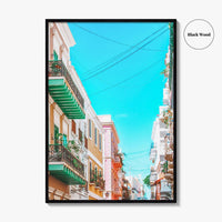 San Juan Fine Art Photo Print, Puerto Rico Wall Poster, Caribbean