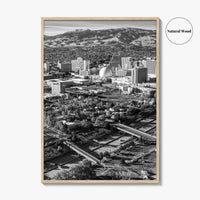 Reno Black and White Fine Art Photo Print, Nevada Casino Poster, USA Art