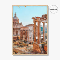 Rome Fine Art Photo Print, Roman Ruins, Roma Italy Wall Poster