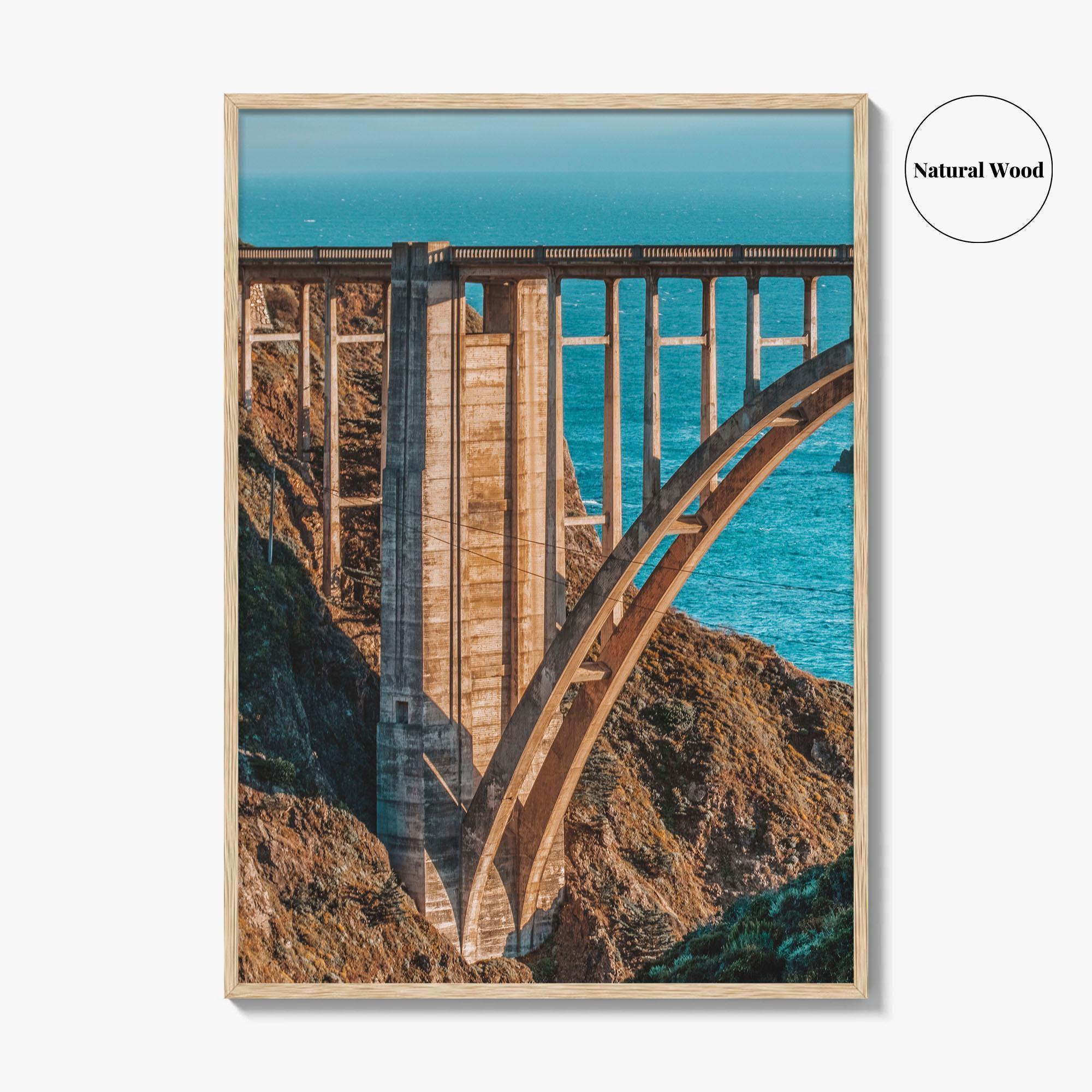 Bixby Creek Bridge Fine Art Photo Print, Big Sur California, Highway 1, Monterey County