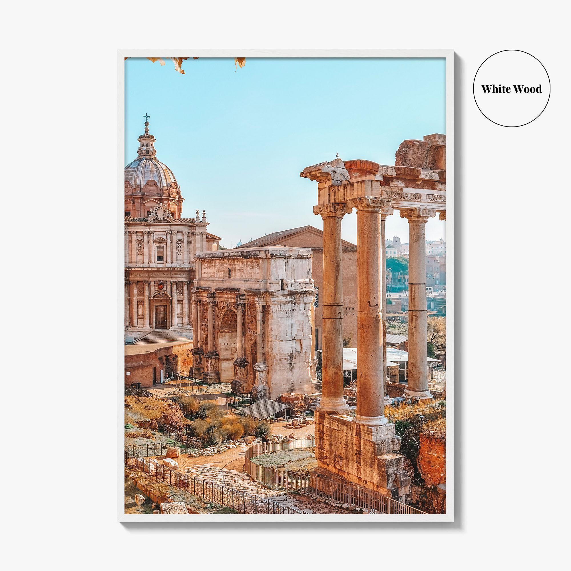 Rome Fine Art Photo Print, Roman Ruins, Roma Italy Wall Poster