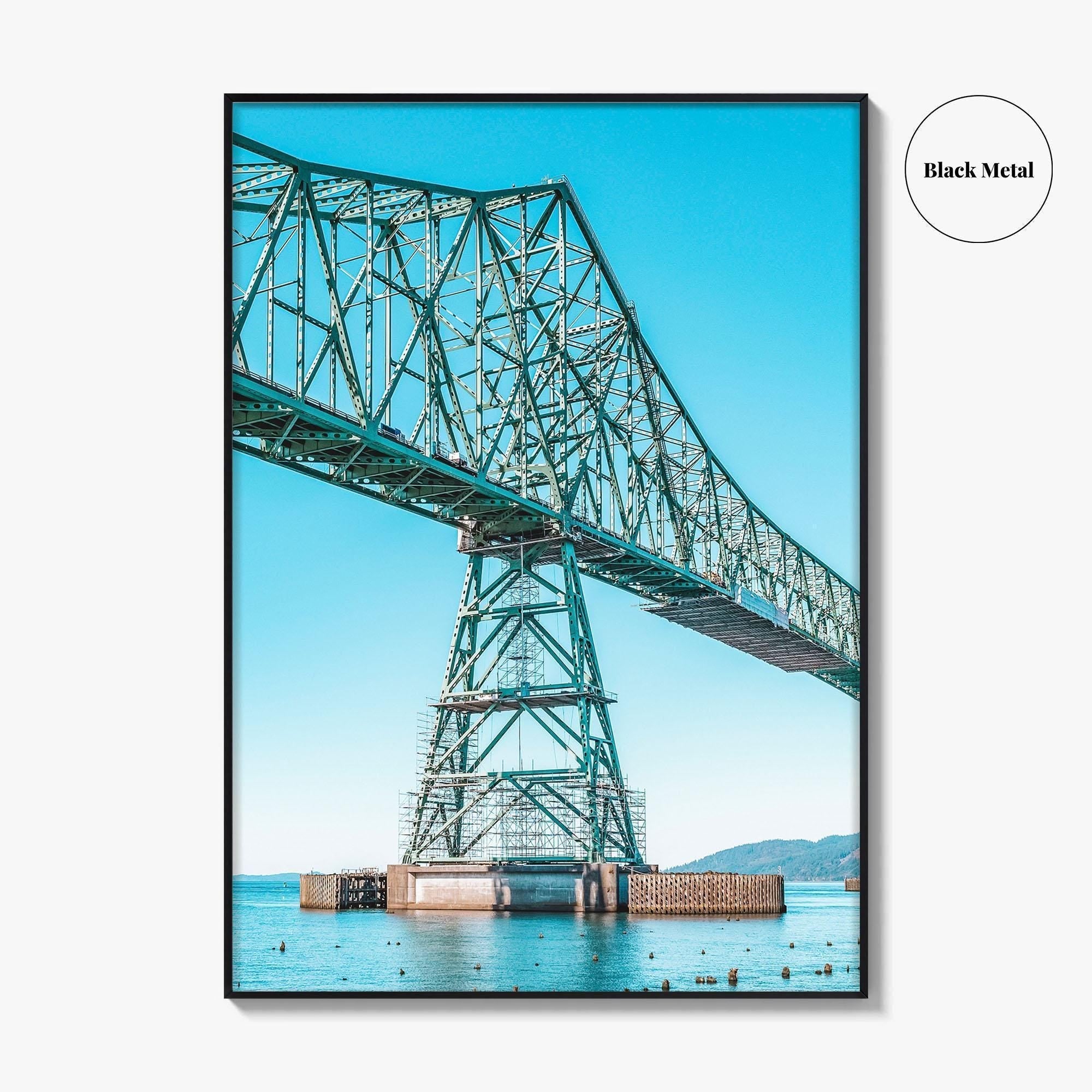 Astoria Fine Art Photo Print, Astoria-Megler Bridge, Oregon Poster, Columbia River