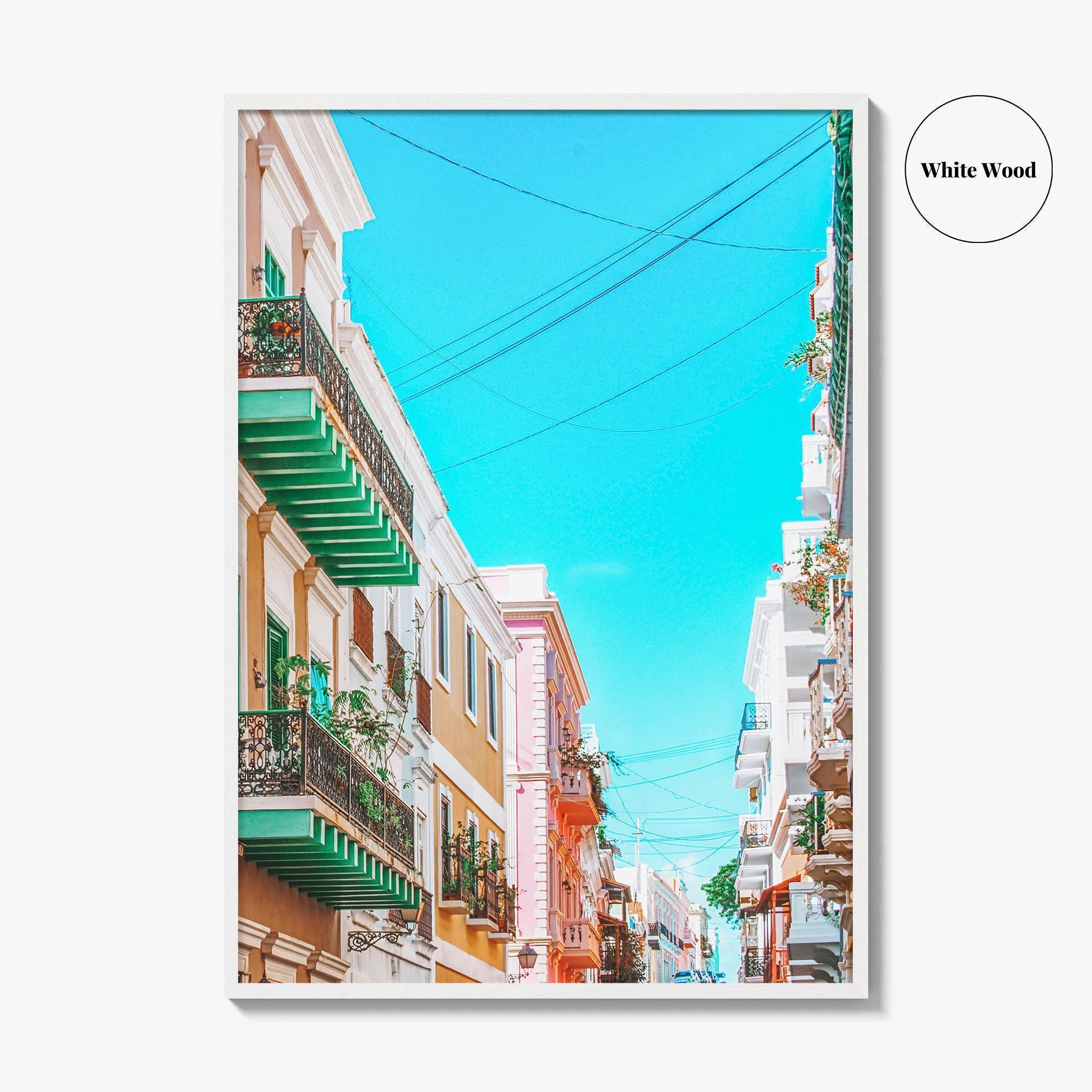 San Juan Fine Art Photo Print, Puerto Rico Wall Poster, Caribbean