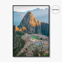 Machu Picchu Fine Art Photo Print, Peru, Cusco, Inca Ruins Wall Poster