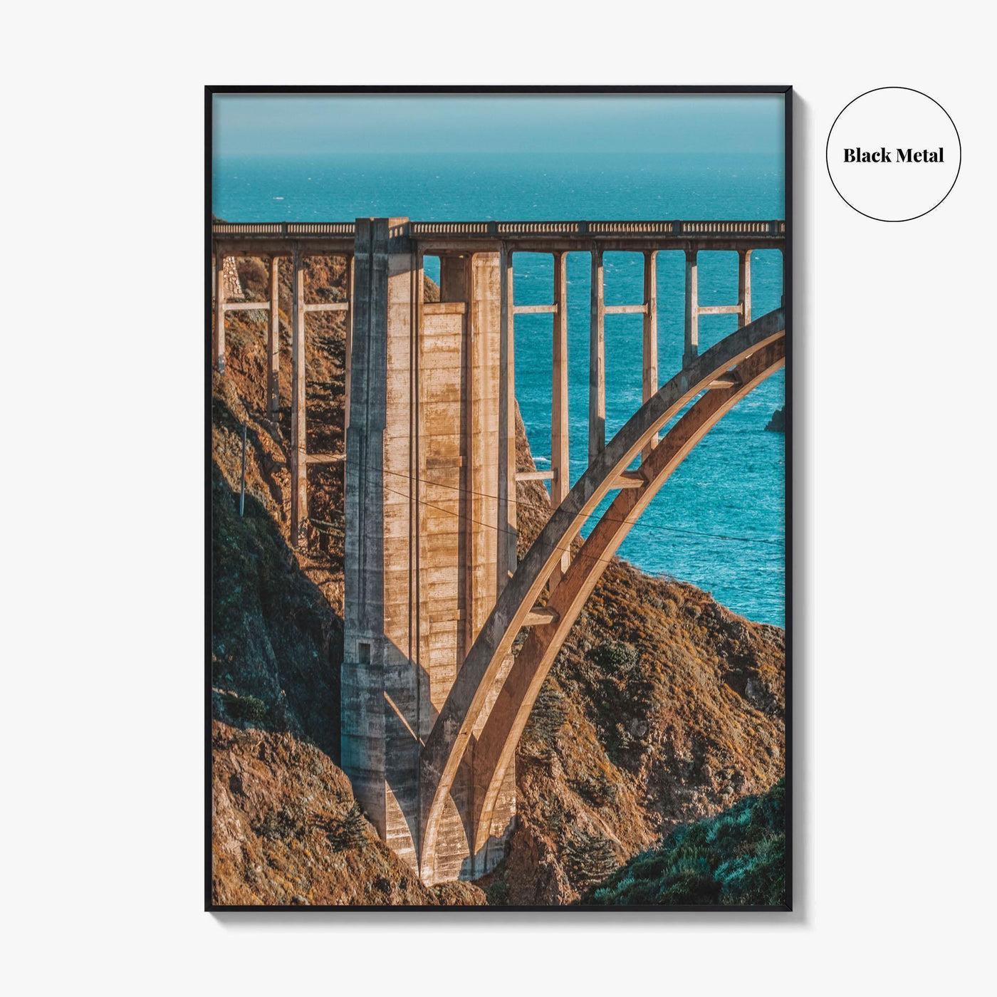 Bixby Creek Bridge Fine Art Photo Print, Big Sur California, Highway 1, Monterey County