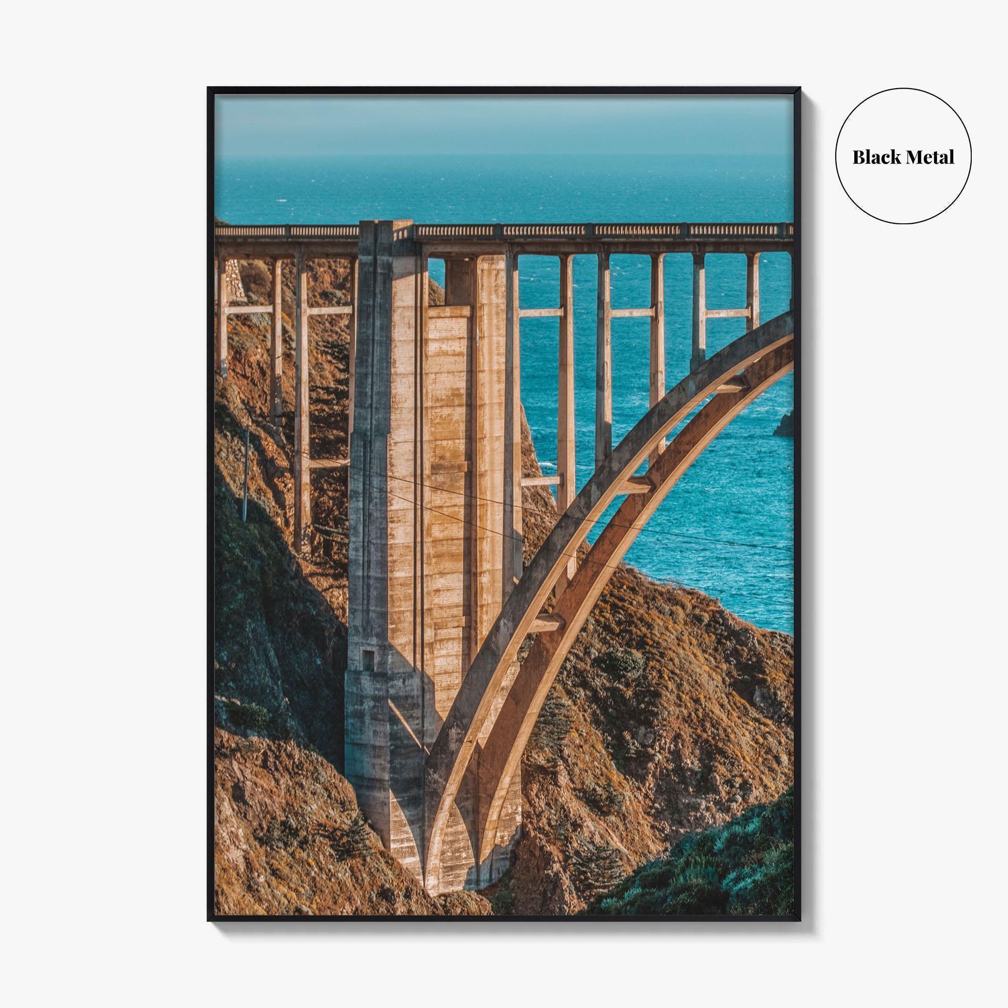 Bixby Creek Bridge Fine Art Photo Print, Big Sur California, Highway 1, Monterey County
