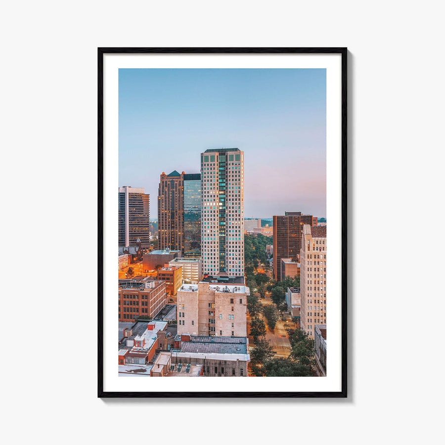 Birmingham Alabama Skyline Fine Art Photo Print, City Wall Poster, USA