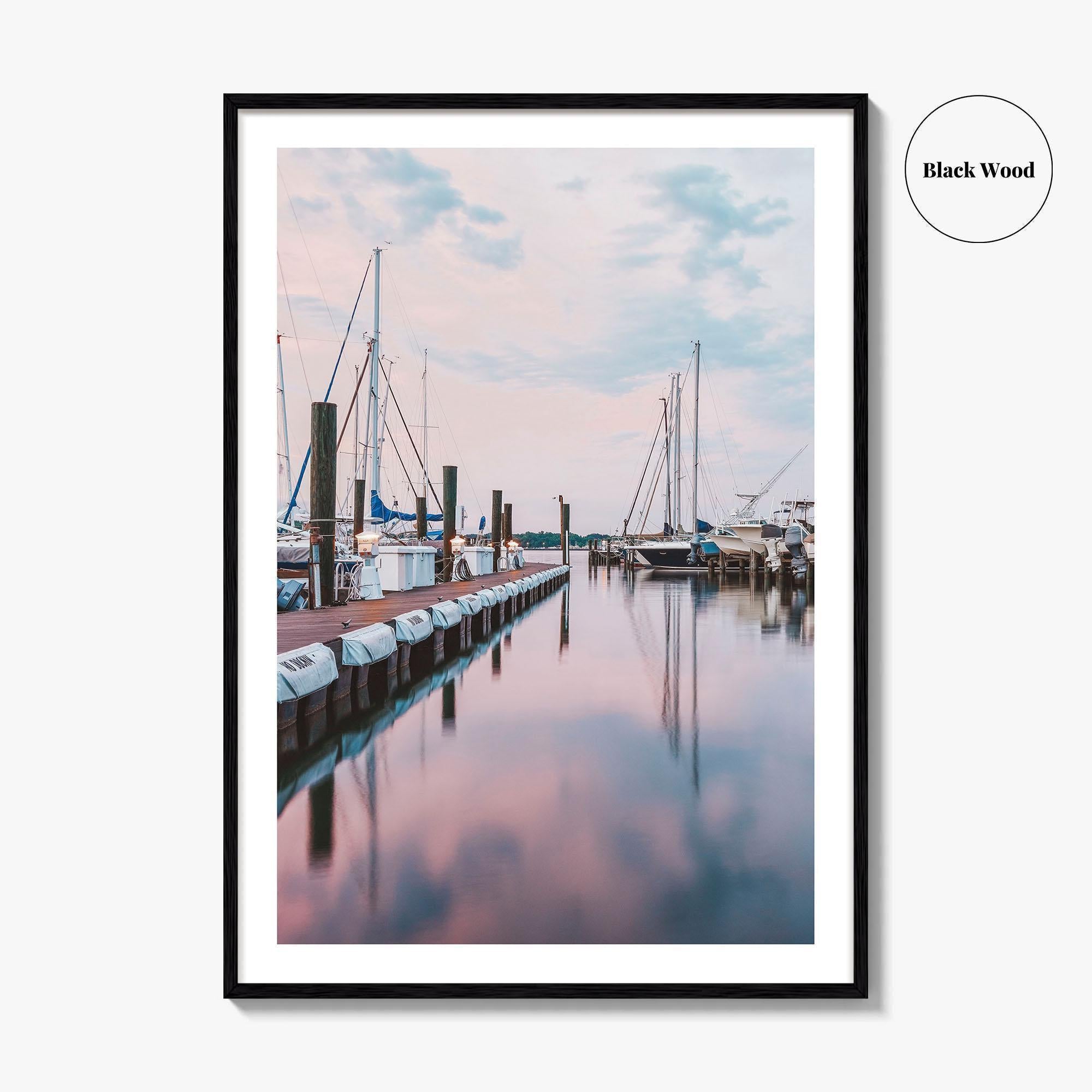 Annapolis Fine Art Photo Print, Marina, Chesapeake Bay, Maryland, USA, Wall Decor, Poster