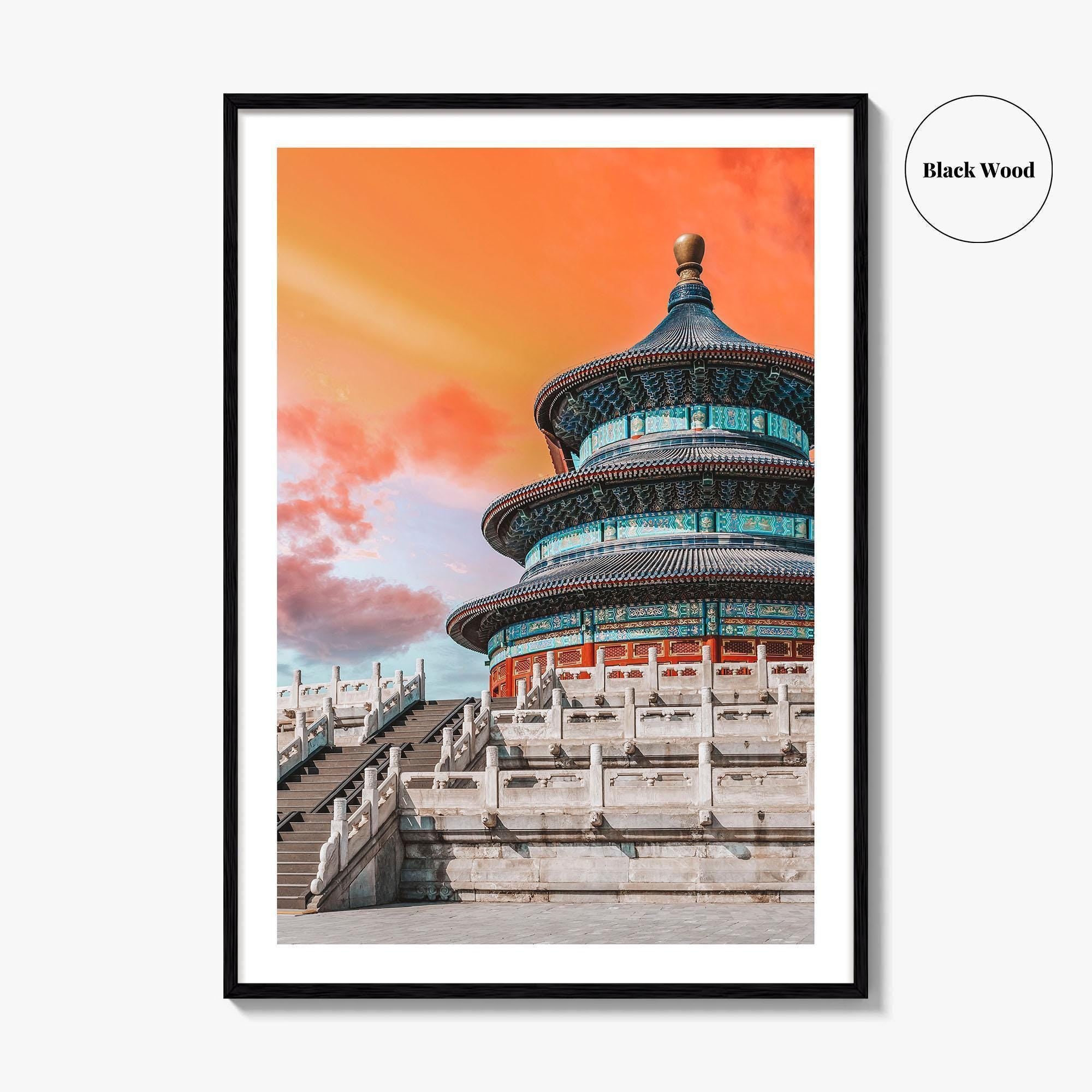 Beijing Fine Art Photo Print, Temple of Heaven, China Wall Poster, Peking