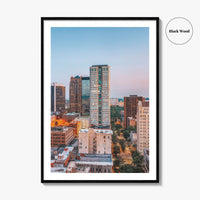 Birmingham Alabama Skyline Fine Art Photo Print, City Wall Poster, USA