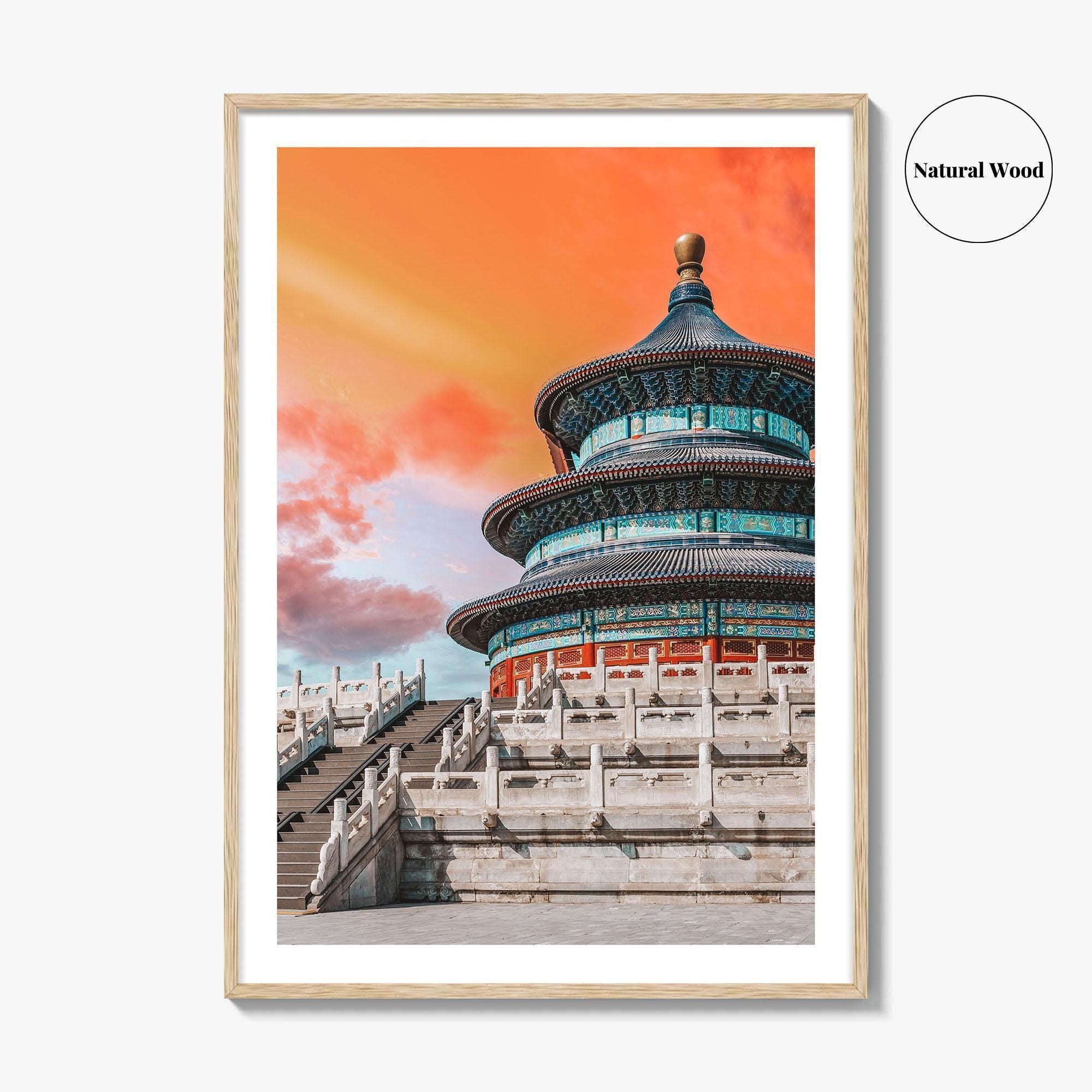 Beijing Fine Art Photo Print, Temple of Heaven, China Wall Poster, Peking