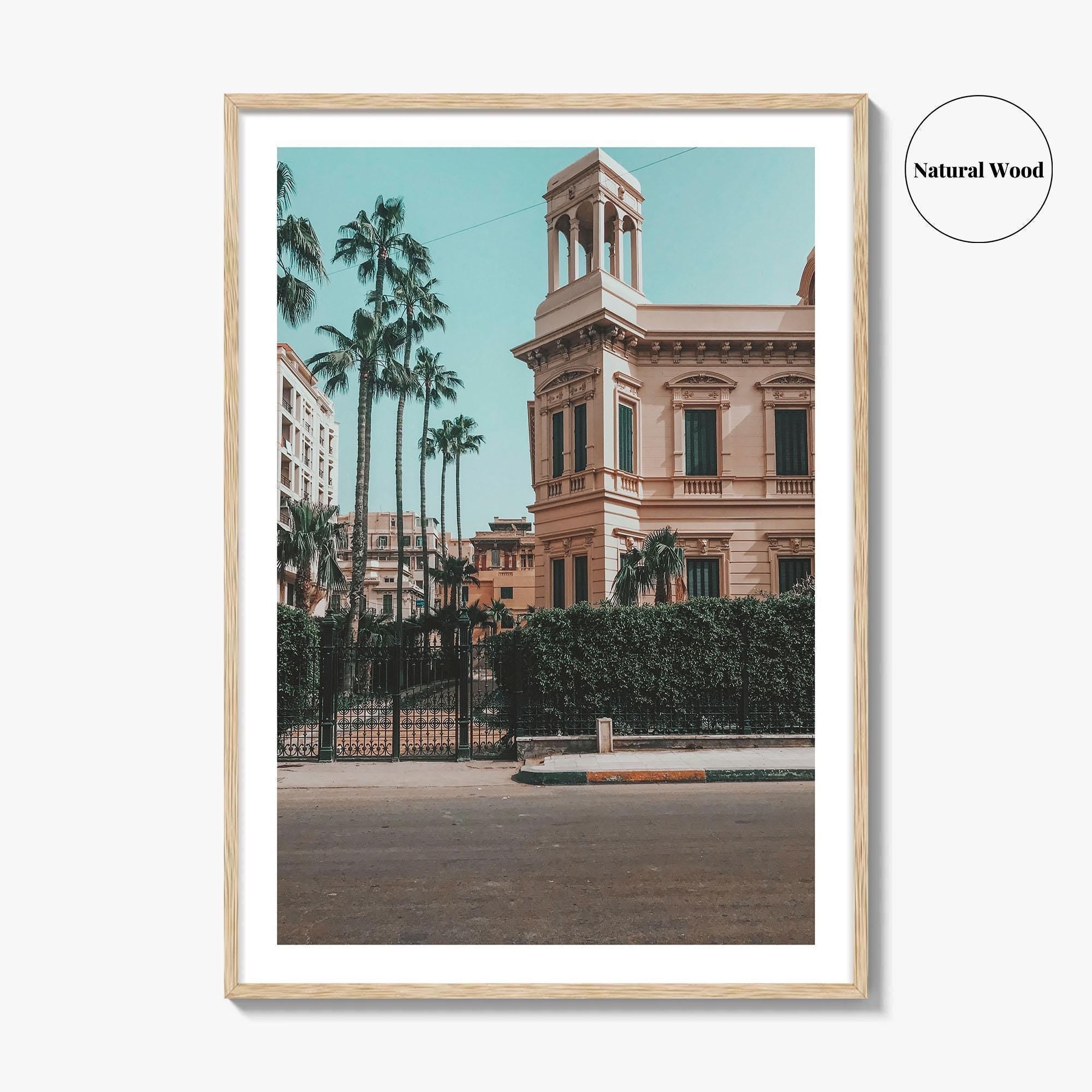 Alexandria Egypt Fine Art Photo Print, Historic Palace, Al Iskandariyah Wall Poster