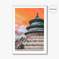 Beijing Fine Art Photo Print, Temple of Heaven, China Wall Poster, Peking