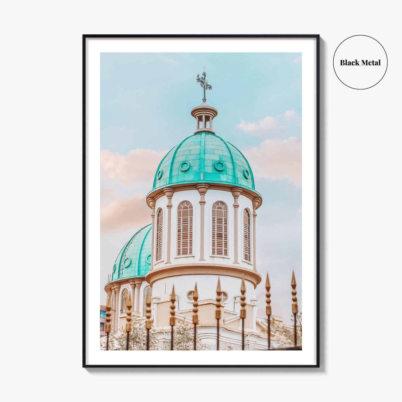 Addis Ababa Fine Art Photo Print, Medhane Alem Cathedral, Bole Ethiopia Church Poster