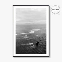 Bali Black and White Fine Art Photo Print, Indonesia Wall Decor Poster, Uluwatu
