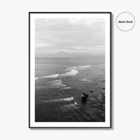 Bali Black and White Fine Art Photo Print, Indonesia Wall Decor Poster, Uluwatu