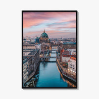 Berlin Skyline Fine Art Photo Print, Germany Wall Decor Poster, Berliner Dom, Spree River