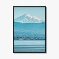 Bellingham Fine Art Photo Print, Mount Baker, Bellingham Bay, Washington Wall Poster, PNW