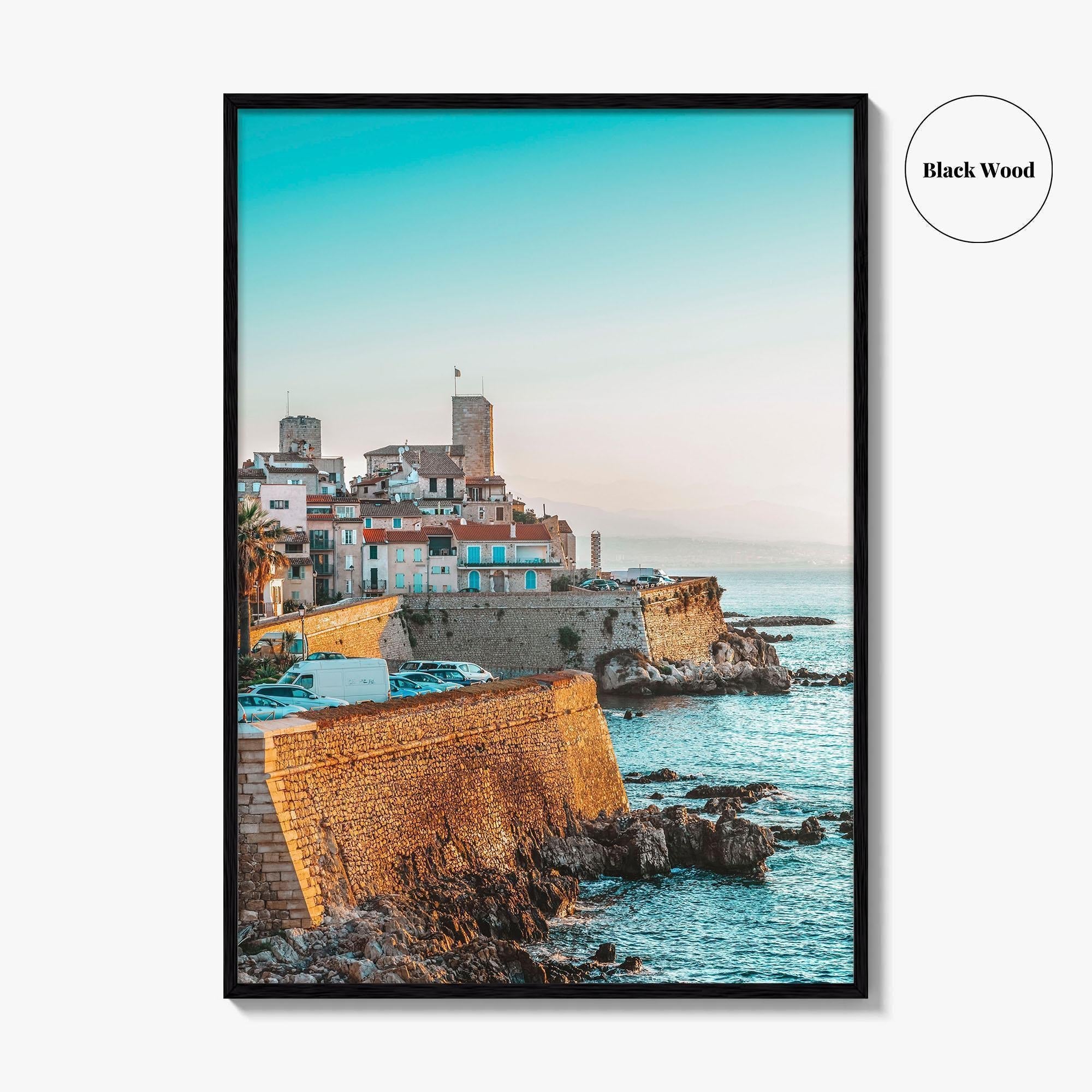 Antibes Fine Art Photo Print, French Riviera Wall Decor Poster, Provence France