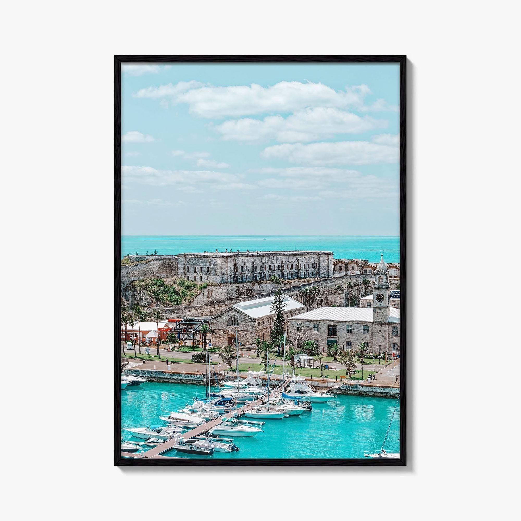 Bermuda Fine Art Photo Print, Royal Naval Dockyard, King's Wharf, Ireland Island Poster