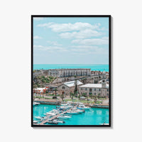Bermuda Fine Art Photo Print, Royal Naval Dockyard, King's Wharf, Ireland Island Poster