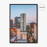 Birmingham Alabama Skyline Fine Art Photo Print, City Wall Poster, USA