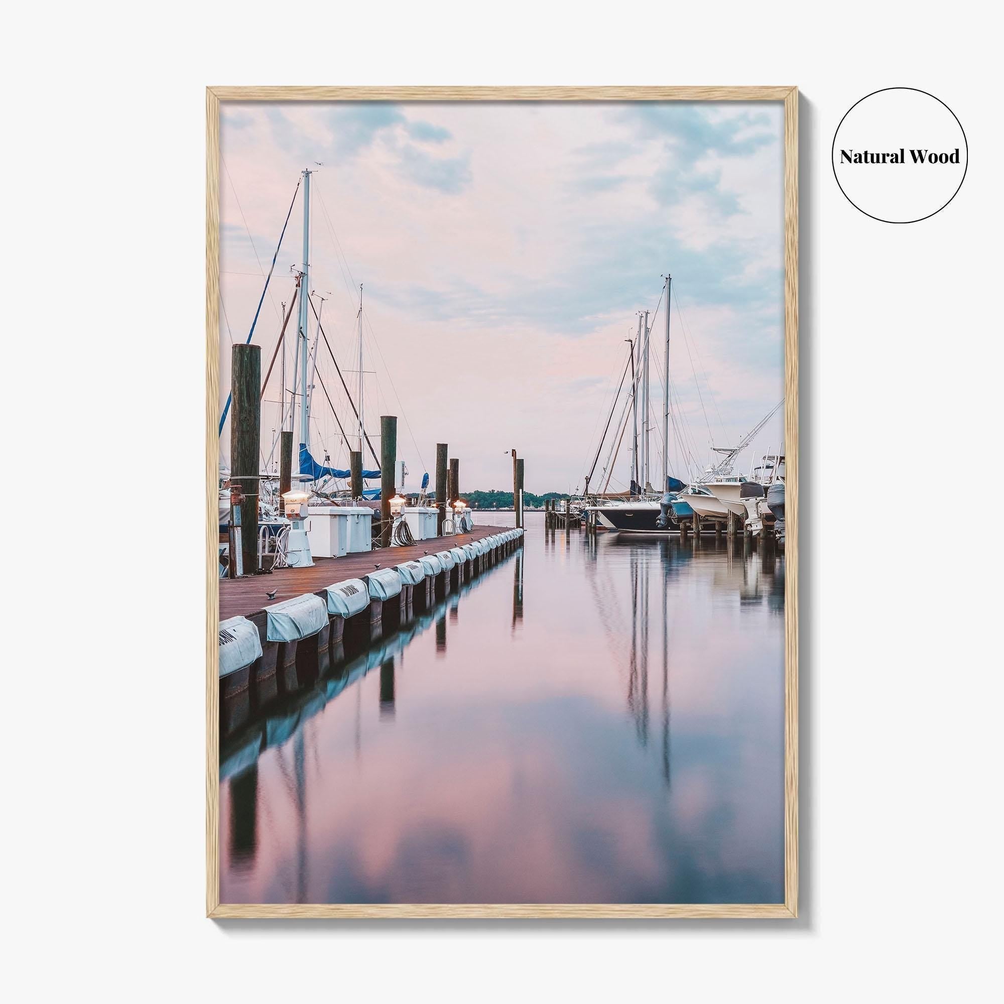 Annapolis Fine Art Photo Print, Marina, Chesapeake Bay, Maryland, USA, Wall Decor, Poster