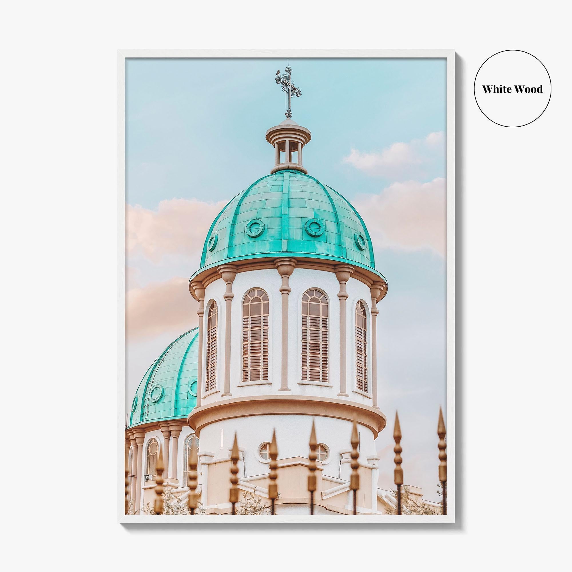 Addis Ababa Fine Art Photo Print, Medhane Alem Cathedral, Bole Ethiopia Church Poster