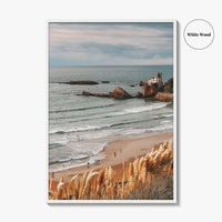 Biarritz Fine Art Photo Print, Cote des Basques Beach, Basque Country, France, Wall Decor
