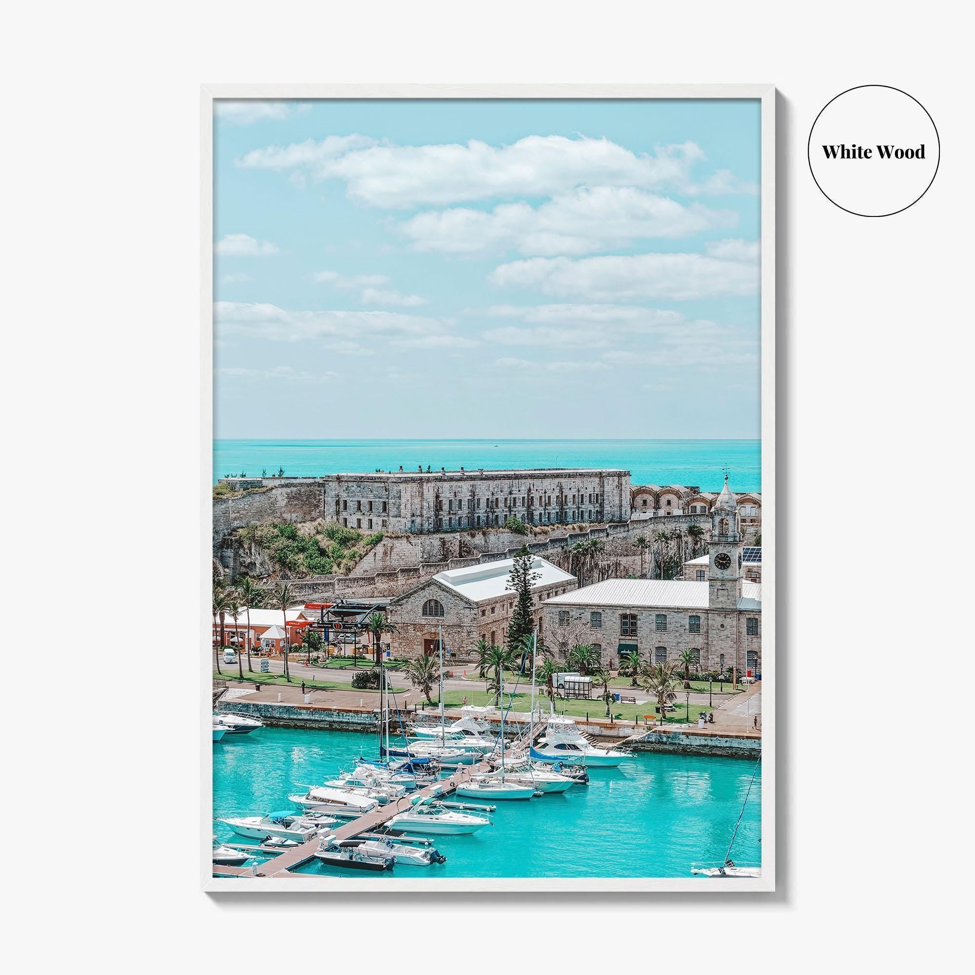 Bermuda Fine Art Photo Print, Royal Naval Dockyard, King's Wharf, Ireland Island Poster