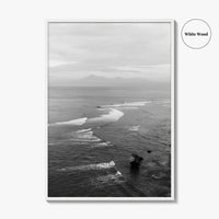 Bali Black and White Fine Art Photo Print, Indonesia Wall Decor Poster, Uluwatu